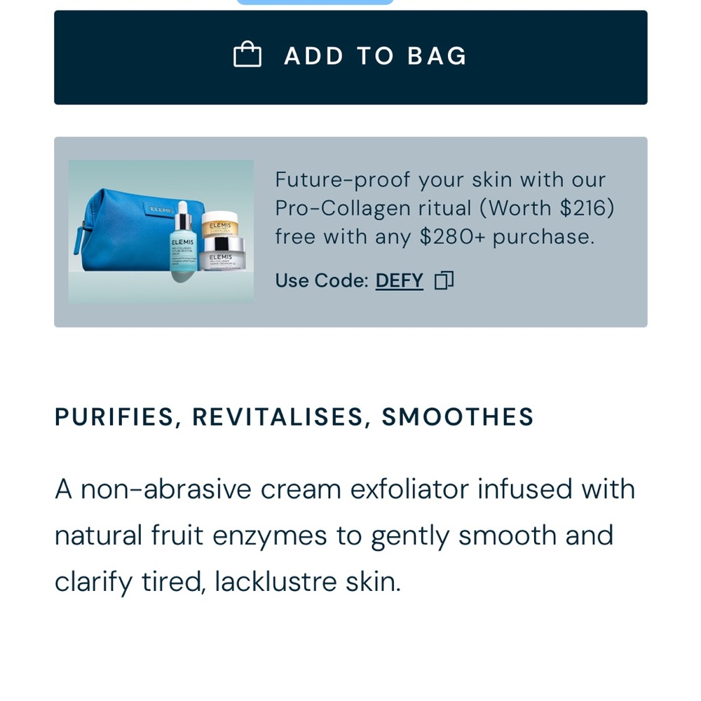 ELEMIS Enzyme Peel - Brand New! - Picture 4 of 4